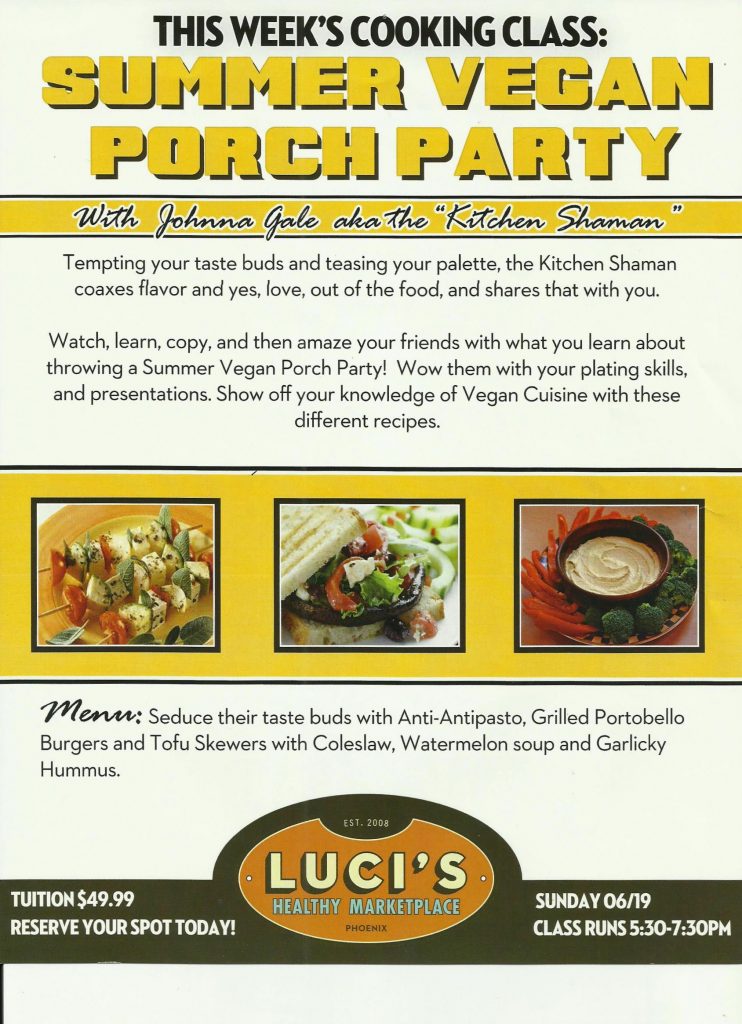 Summer Vegan Porch Party