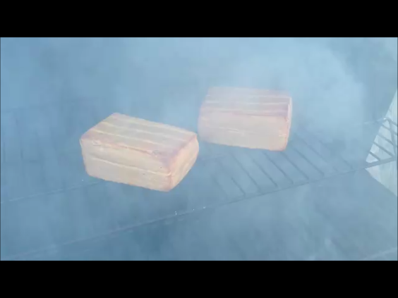 smoking tofu