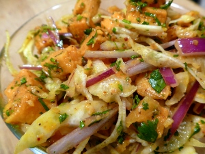 Sweet Potato and Fennel Salad