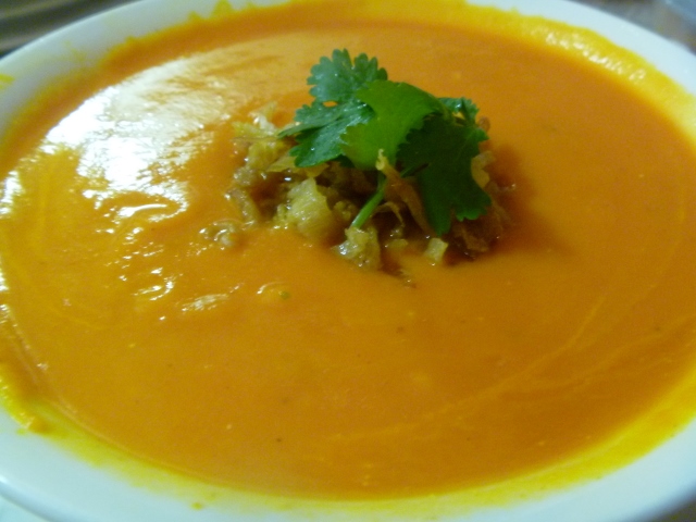Comfort Soup: Carrots and Beets
