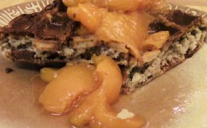 peach waffle