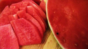 watermelon portrait