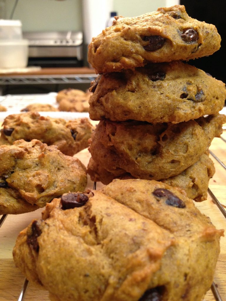 Tis the Season: Pumpkin Chocolate Chip Cookies