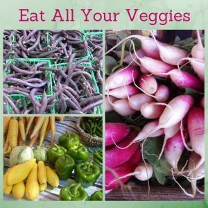 Celebrate Eat All Your Veggies Day, June 17th.