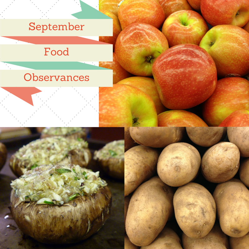 Food Observances in September 2015