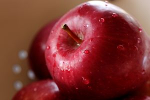 appple closeup
