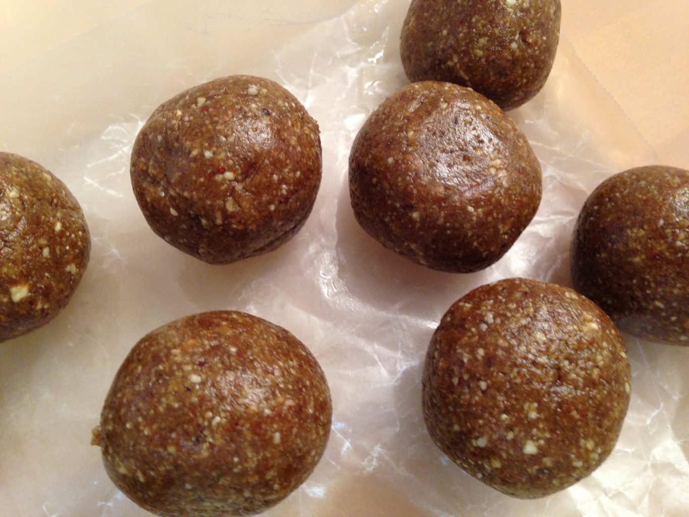 Energy For The Day: Date & Nut Energy Balls