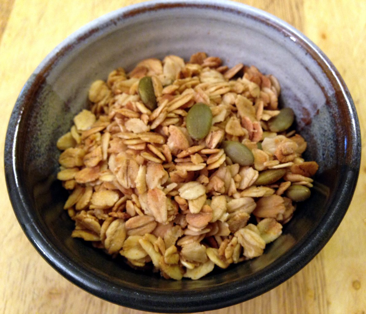 Spiced Orange Pumpkin Granola