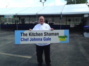 Chef Johnnie Xel, AKA the Kitchen Shaman