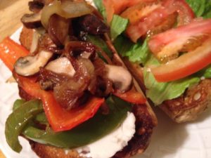 veggie sandwich